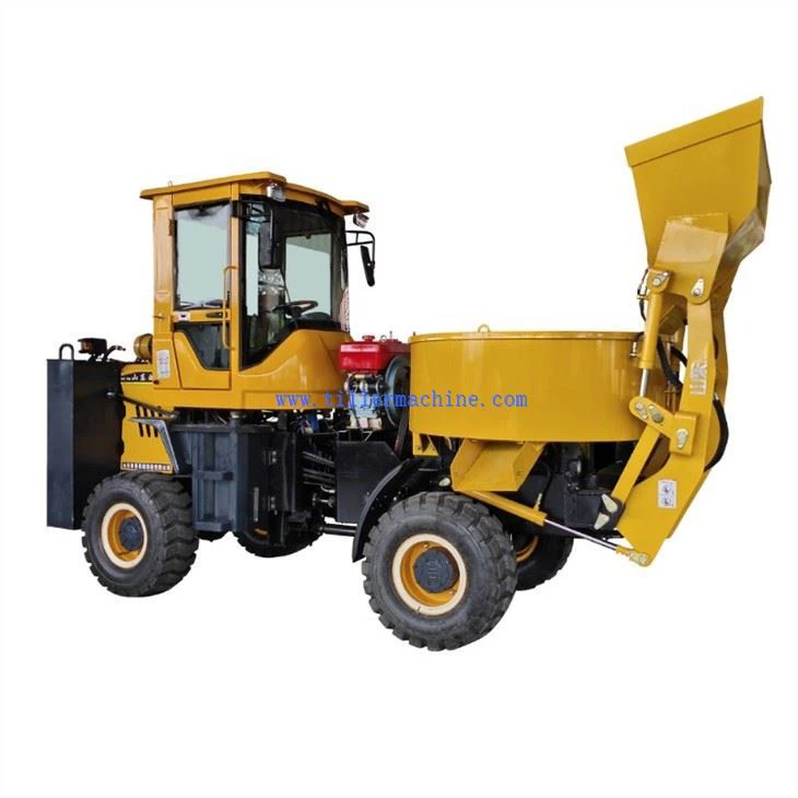 Flat Mouth Cement Mixer