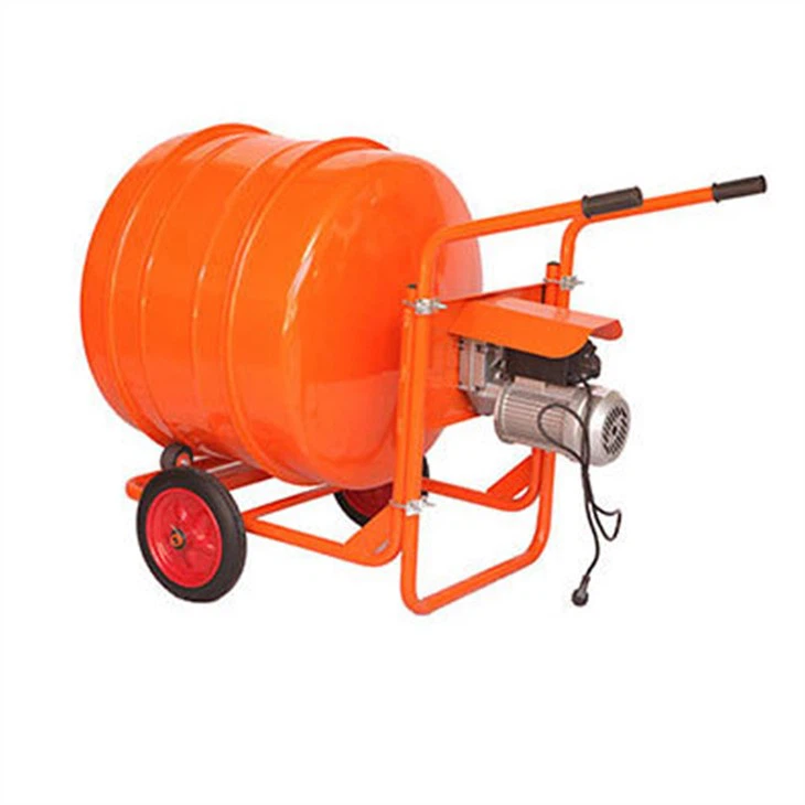 portable electric concrete mixer